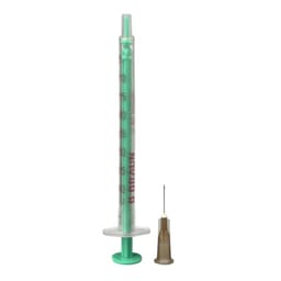 Injekt 40 Duo-Insulin syringes for U 40 insulin with enclosed needle
